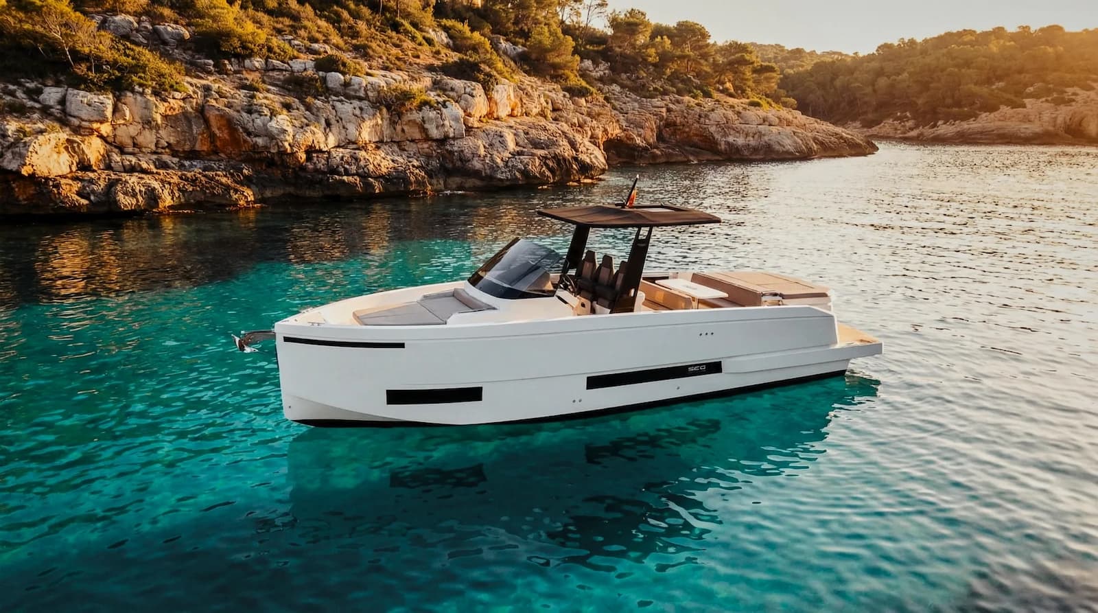 DeAntonio D32 boat rental Ibiza